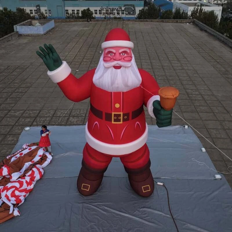 Inflatable Santa Claus Decoration (3)