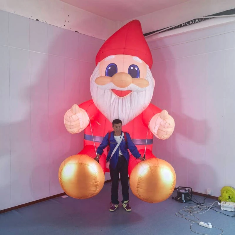 Inflatable Santa Claus Decoration (5)